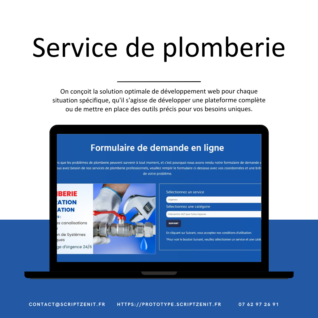 Service de plomberie Par Walid BELBECHE